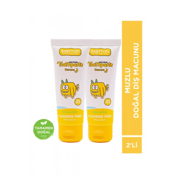 SET Muz Diş Macun 2li Set 50 gr