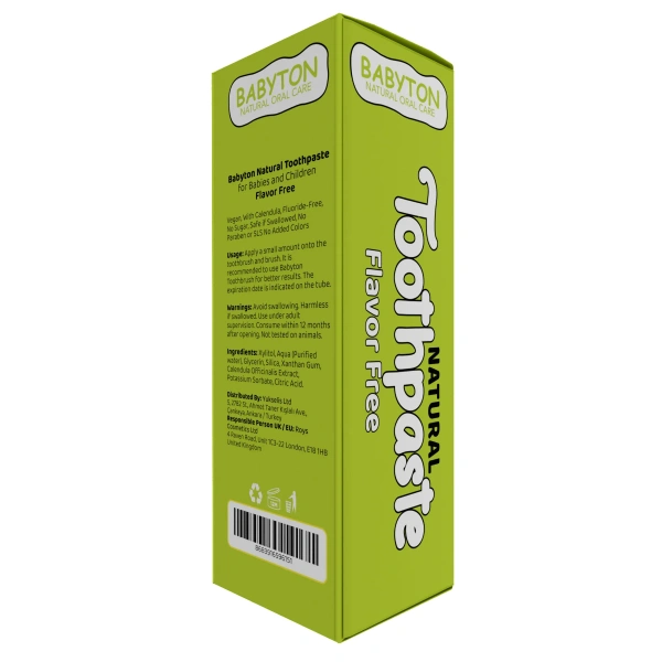 Babyton Aromasız Diş Macunu Florürsüz 50 gr