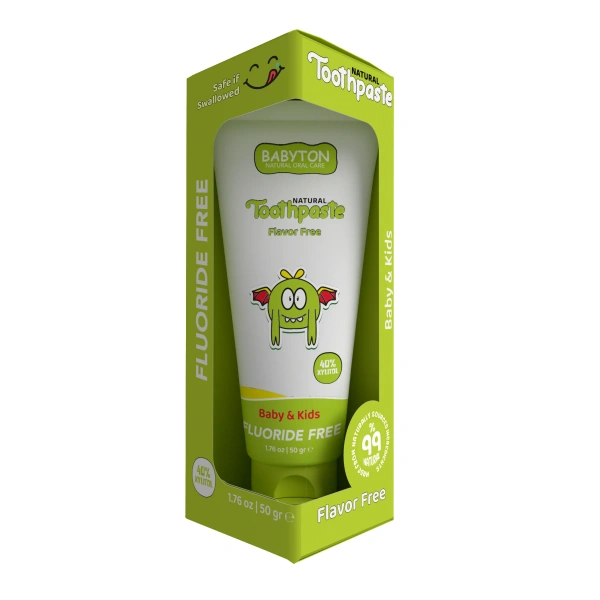Babyton Aromasız Diş Macunu Florürsüz 50 gr