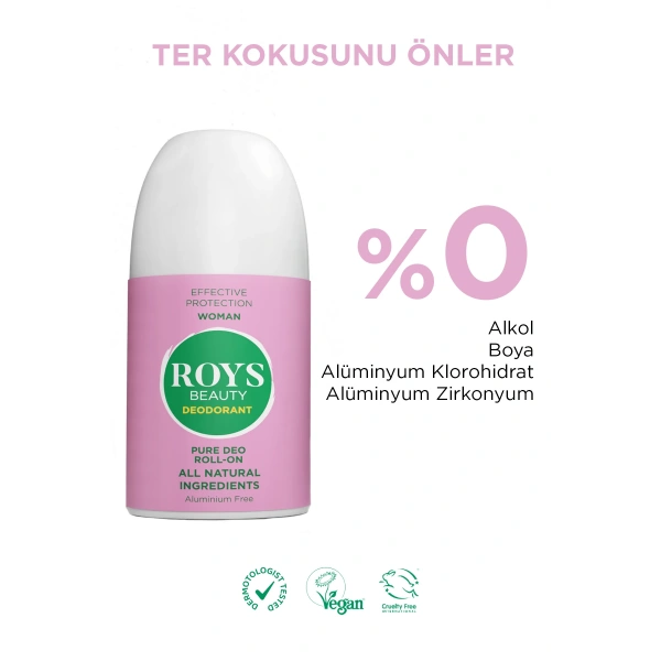 Roys Beauty Doğal Roll-on Kadın