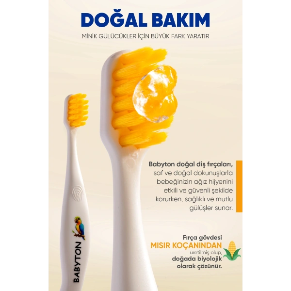 SET Yengeç Diş Fırçası - Papağan Diş Fırçası