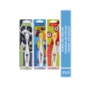 SET 3LÜ Panda - Papağan - Yengeç Diş Fırçası