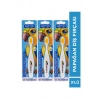SET 3LÜ Diş Fırçası Papağan