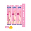 Ekolojik Diş Fırçası 3lü Set Pinky