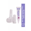 SET İkili Silikon Parmak Fırça - Doğal Diş Jeli