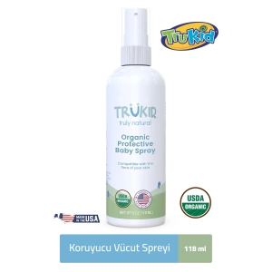 Organik Koruyucu Bebek Losyonu Protective Baby Sprey 118 ml