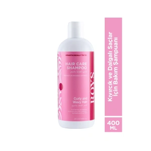 ROYS BEAUTY Kıvırcık ve Dalgalı Saçlar İçin Bakım Şampuanı