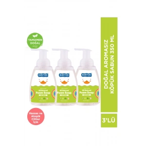SET Aromasız Köpük Sabun 3lü Set 350 ml