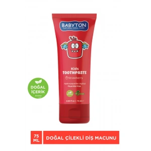 Çilek Diş Macunu Florürsüz- Hydro