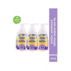 SET Aromasız Köpük Sabun 3lü Set 350 ml