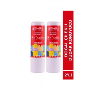 SET Dudak Koruyucu Çilek 2li