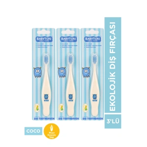 Ekolojik Diş Fırçası 3lü Set Coco