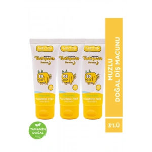 SET Muz Diş Macun 3lü Set 50 gr