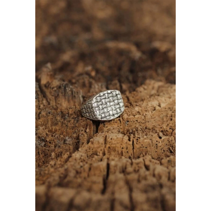 Ayarlanabilir Motifli Erkek Yüzük