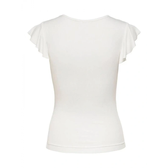 Büzgülü Kol Kadın T-Shirt