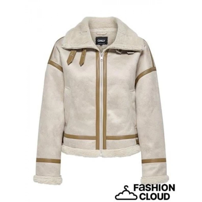 İçi Polar Su Geçirmez Nubuk Kadın Ceket