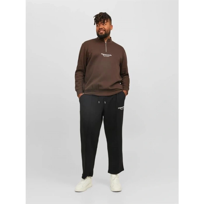 Yarım Fermuar Erkek Sweatshirt