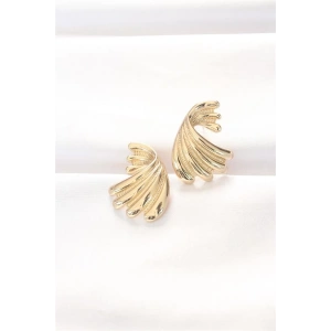 Pirinç Gold Renk Küpe