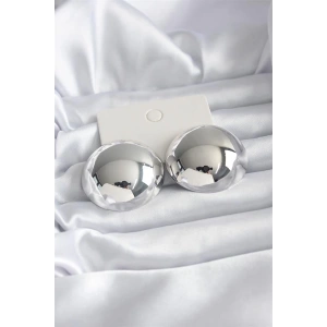 Pirinç Gümüş Renk Kadın Küpe