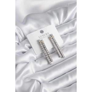 VIP Seri Zirkon Taşlı Su Yolu Kadın Küpe