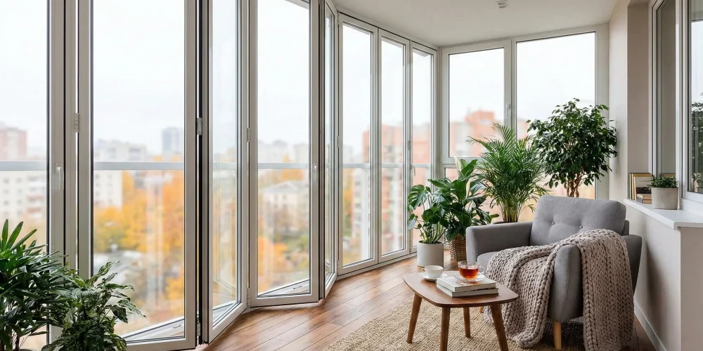 Balkonunuzu Dört Mevsim Yaşayın: En İlham Verici 5 Balkon Kapatma Fikri