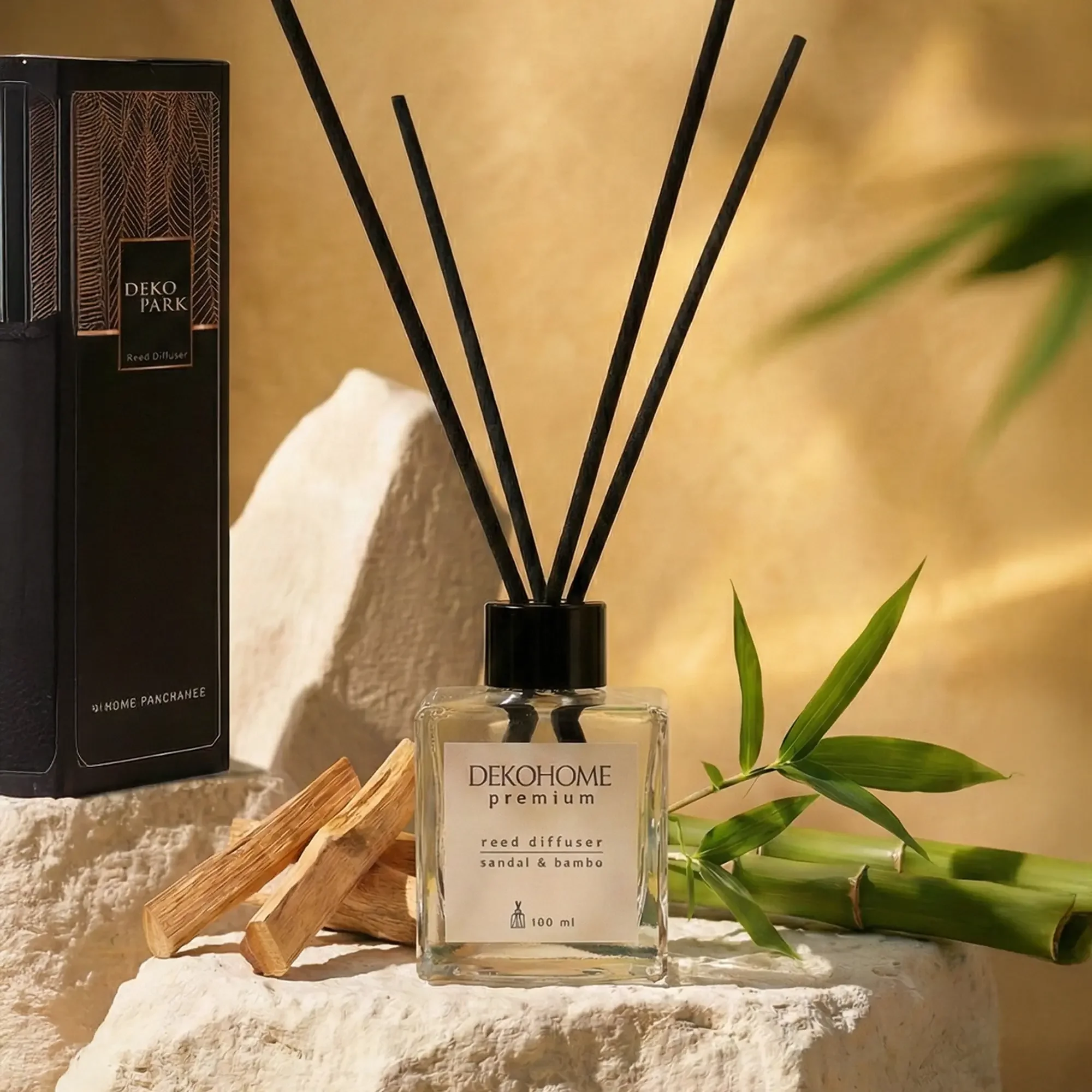 Dekohome Sandal & Bambu Oda Kokusu (100 ml)