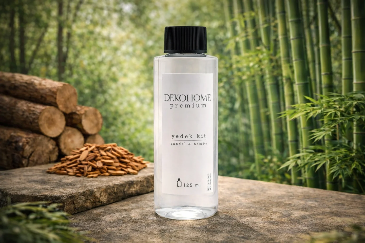 Dekohome Premium Sandal & Bambu Yedek Kit (125 ml)