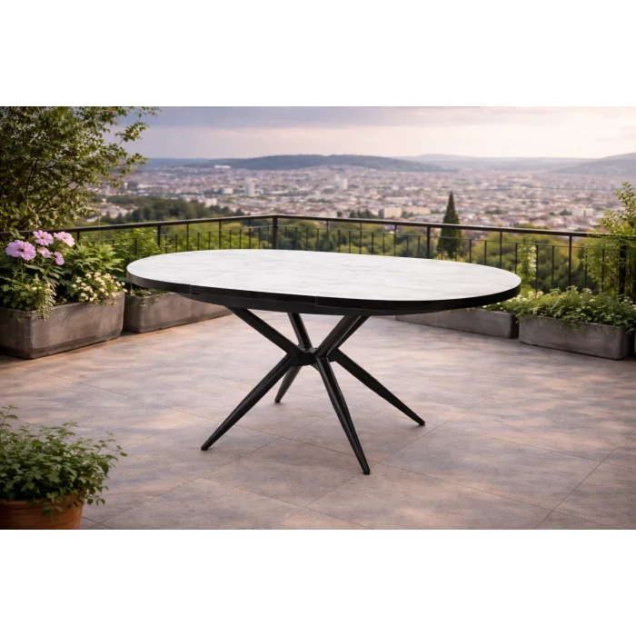 NOXIS / LUNA Açılır Masa Takımı (1 Masa + 4 Sandalye)