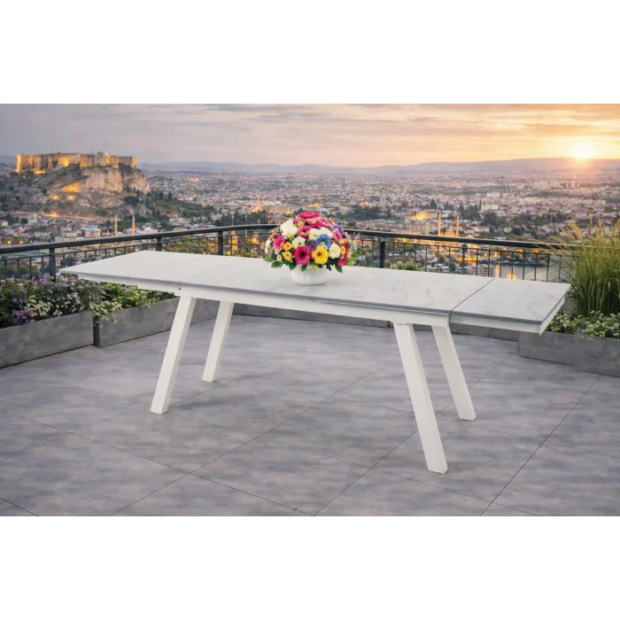 NOXIS / Dualis Açılır Masa Takımı (1 Masa + 6 Sandalye)