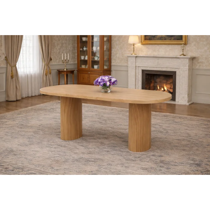 KUPA / Elips Masa Takımı (1 Masa + 6 Sandalye)