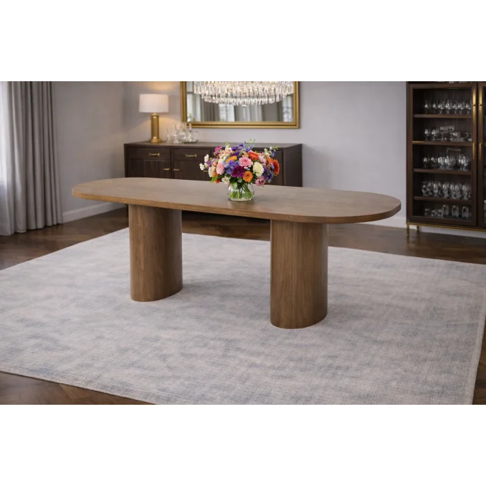 KANT / Elips Masa Takımı (1 Masa + 6 Sandalye)