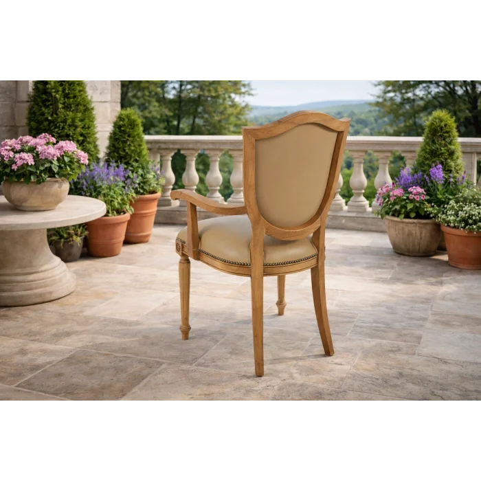 KUPA Kollu Tornalı Sandalye - Ahşap Bahçe ve Teras Sandalyesi