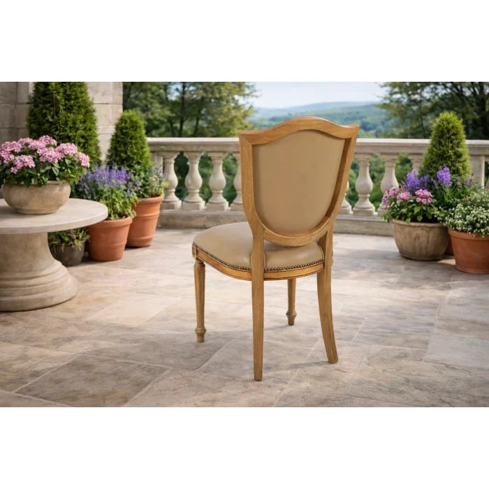 KUPA Kolsuz Tornalı Sandalye - Ahşap Bahçe ve Teras Mobilyası