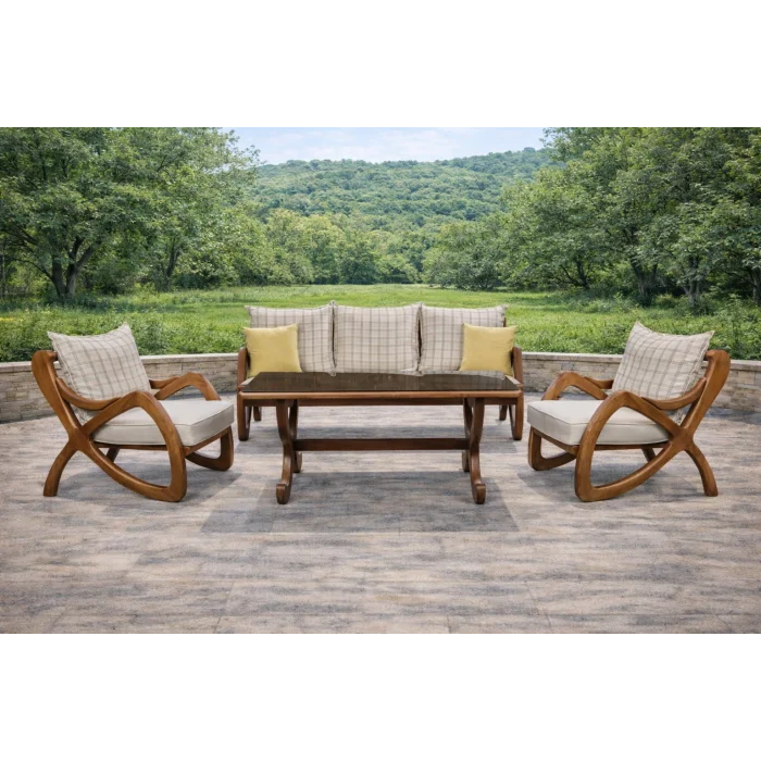 AMORE Bahçe ve Balkon Oturma Grubu - Modern Tasarım Takım