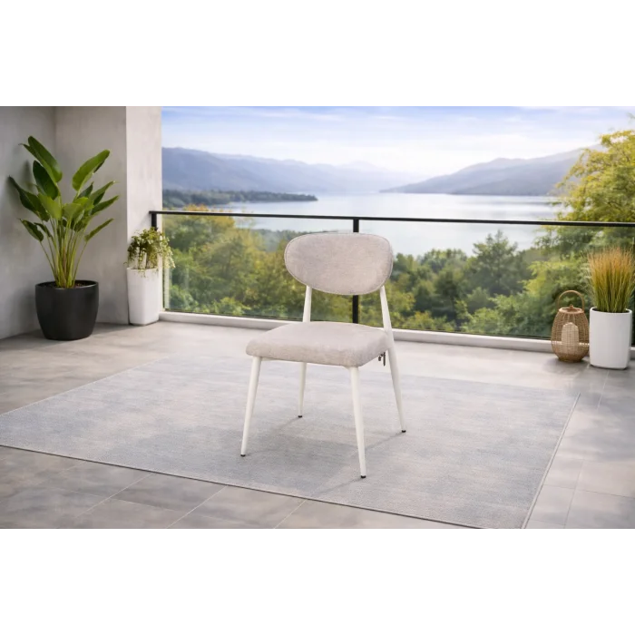 Doğal Ağaç Balkon Masa Takımı (80x140)