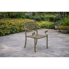CNR OTTO Lüks Döküm Sandalye - Cappucino Alüminyum Dış Mekan