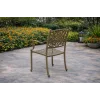 CNR OTTO Lüks Döküm Sandalye - Cappucino Alüminyum Dış Mekan
