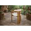 AHŞAP T Sandalye - Doğal Ahşap Dış Mekan Sandalyesi