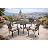 HELEN Masa Takımı 4 Kişilik - Döküm Alüminyum Lüks Bahçe Seti