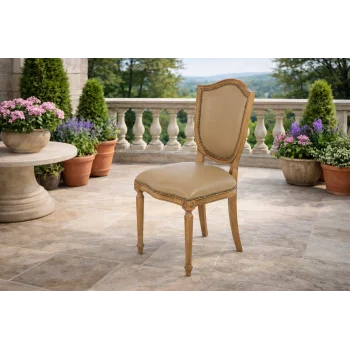 KUPA Kolsuz Tornalı Sandalye - Ahşap Bahçe ve Teras Mobilyası