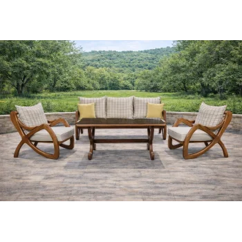 AMORE Bahçe ve Balkon Oturma Grubu - Modern Tasarım Takım