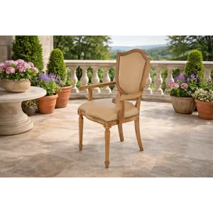 KUPA Kollu Tornalı Sandalye - Ahşap Bahçe ve Teras Sandalyesi