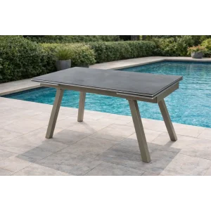 DUALIS İnox Açılır Masa - 210 cm Modern Fonksiyonel Bahçe Masası