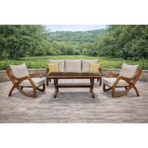 AMORE Bahçe ve Balkon Oturma Grubu - Modern Tasarım Takım