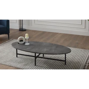 Bellona Egos Orta Sehpa - Modern Mermer Desenli