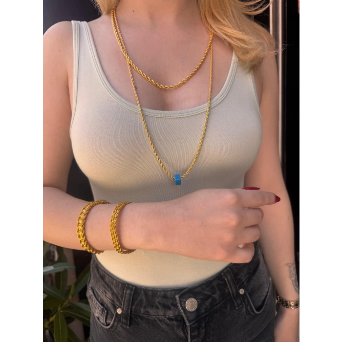 60-80 cm Burgu Zincir