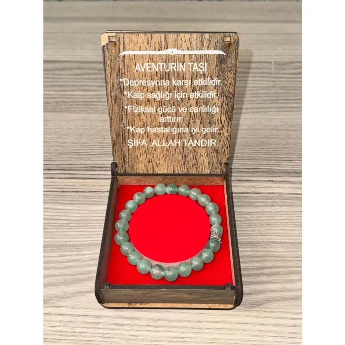 Aventurin Doğal Taş Bileklik