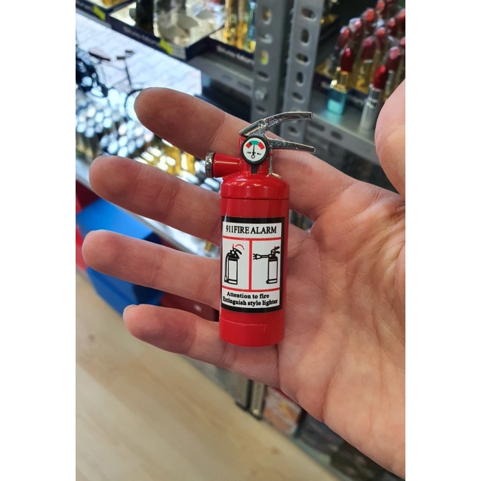 Mini Yangın Tüpü Görünümlü Işıklı Çakmak