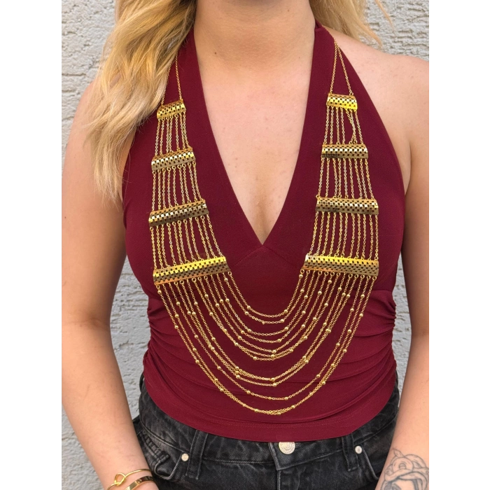 Akıtma Kolye Model 1