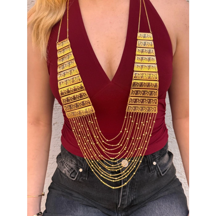 Akıtma Kolye Model 2